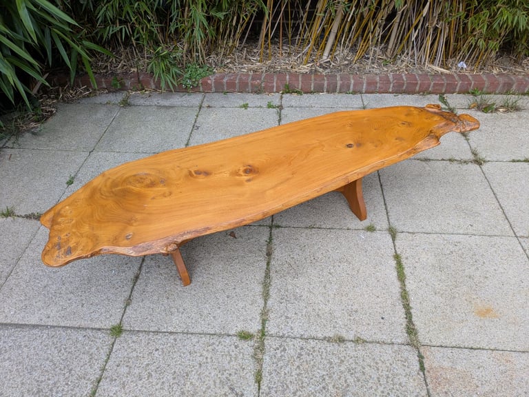 Live Edge Coffee Table Delivery Available 