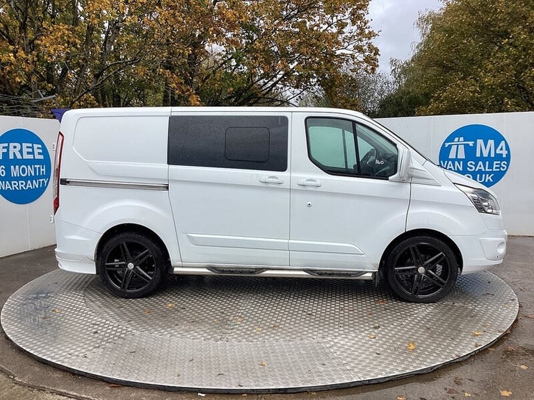 2016 Ford Transit Custom TDCi 290 Limited SWB L/R Crewvan A/C Combi Van Diesel Manual