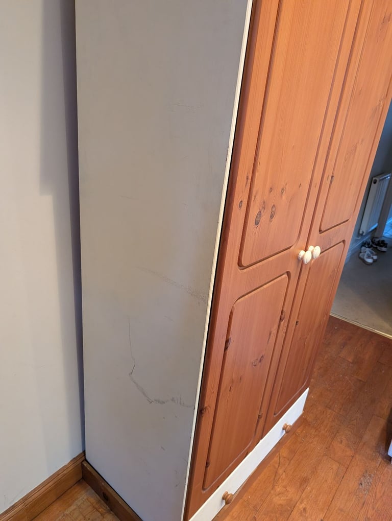 Solid Pine Wardrobe