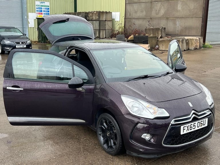 2015 DS Automobiles DS 3 1.6 BlueHDi DStyle 3dr HATCHBACK Diesel Manual