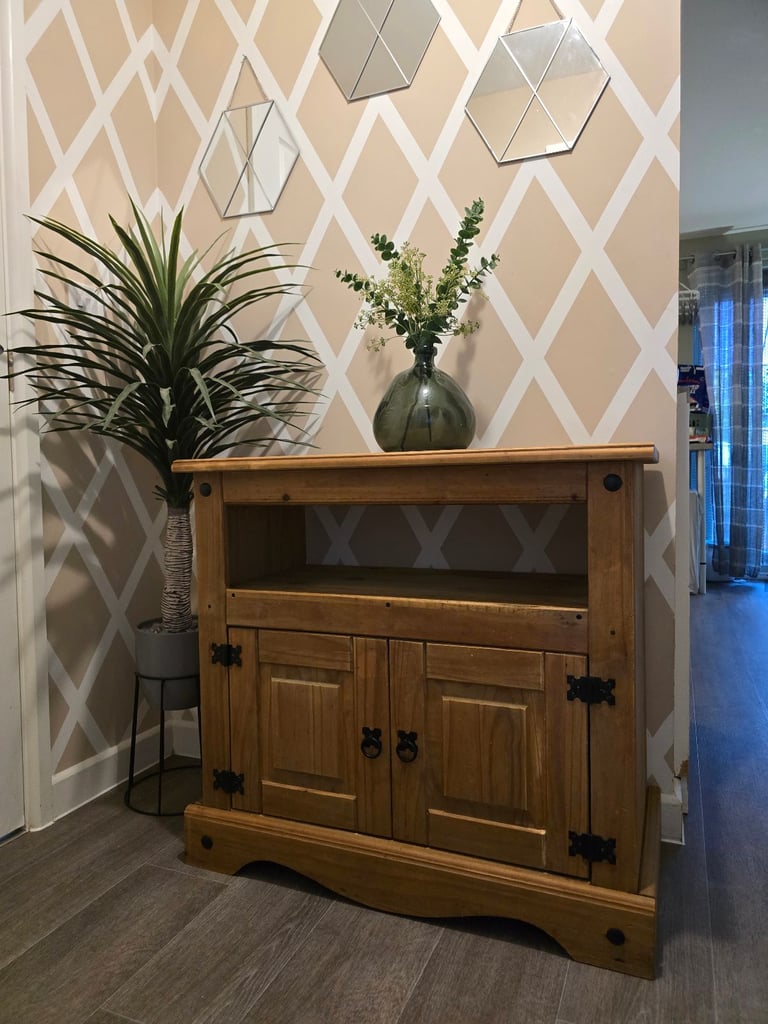 image for Mexican pine unit/sideboard/tv unit 