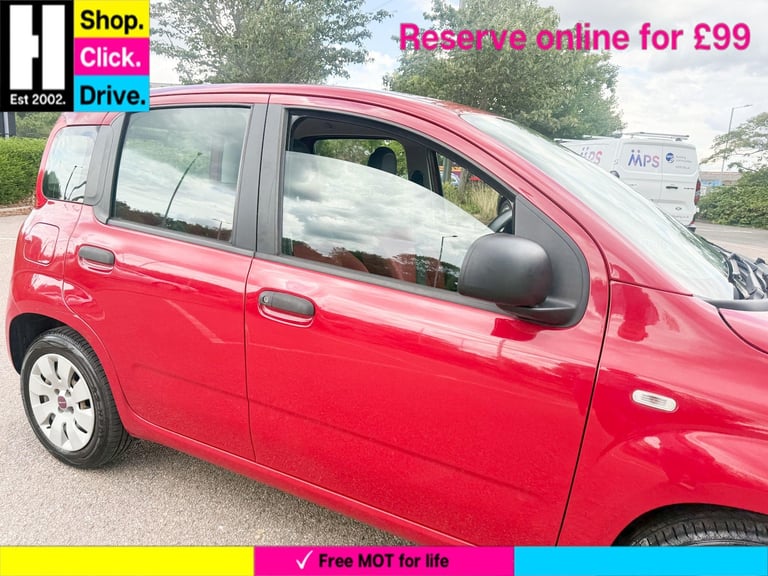2014 Fiat Panda 1.2 Pop Euro 6 5dr HATCHBACK Petrol Manual