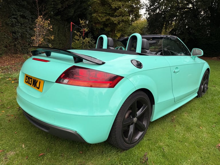 2013 AUDI TT 1.8 TFSI S LINE LOW 46K 2 KEYS LEATHER AC BODYWRAP SPOILERS PX SWAP
