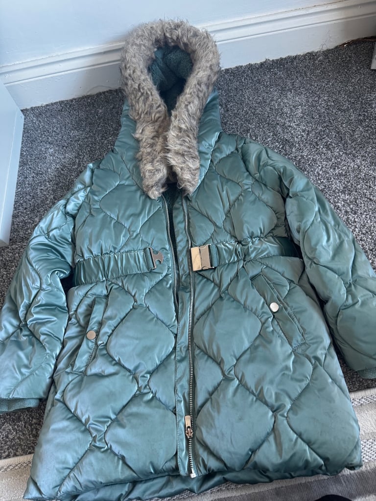 image for Girls' Padded Jacket - Age 9-10 - Excellent Condition