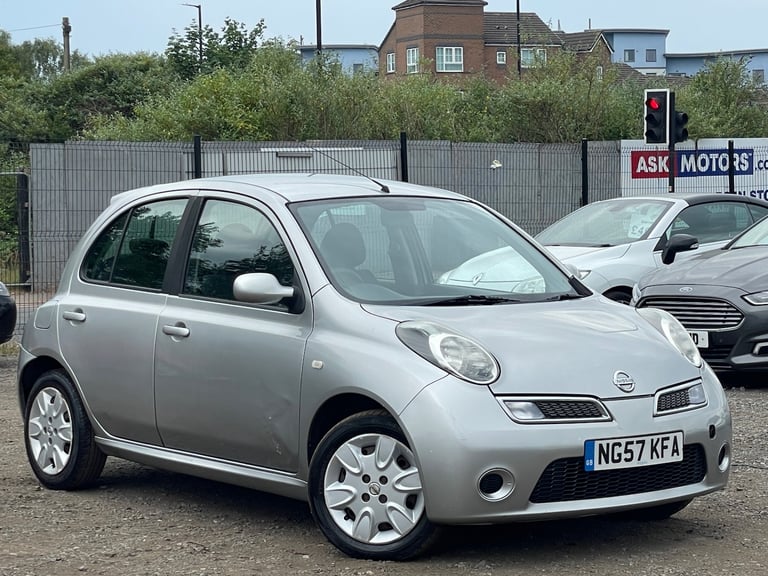 * 57 2008 NISSAN MICRA AUTOMATIC AUTO 1.4 ACENTA 5 DOOR + LONG MOT JUNE 2026 * 