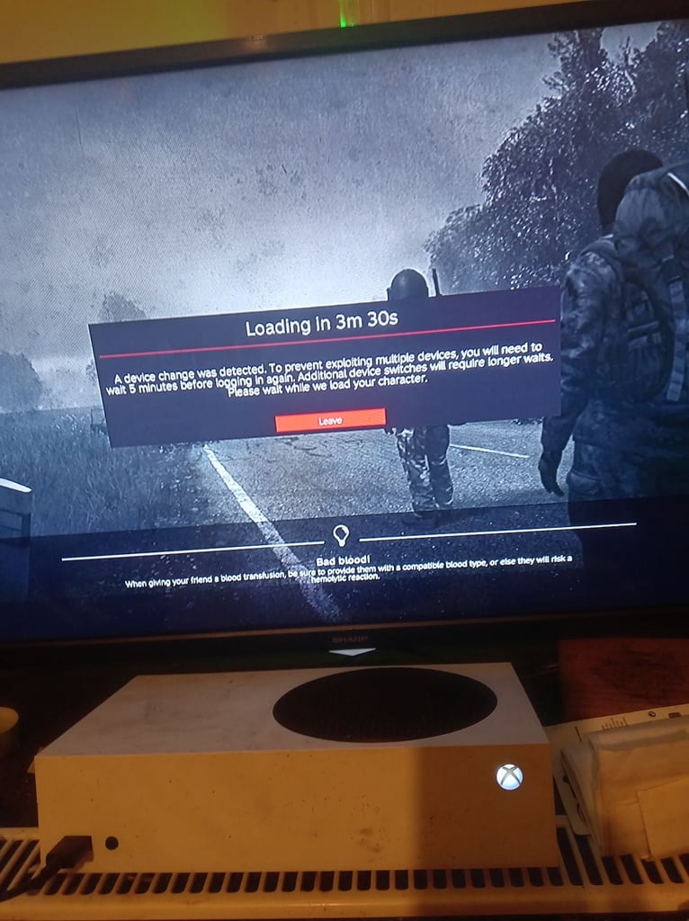image for Xbox series s with TV and controller 