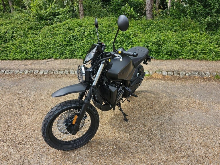 LEXMOTO RSS 125 SCRAMBLER 2025 Petrol Manual in Grey