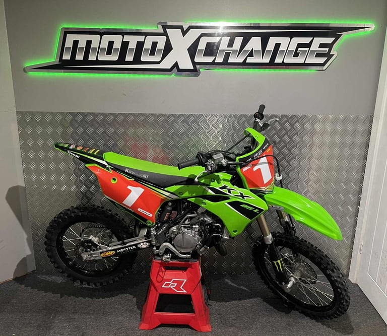 2023 KAWASAKI KX 85.....1 OWNER FRON NEW.....LOW USE....£3395....MOTO X CHANGE 