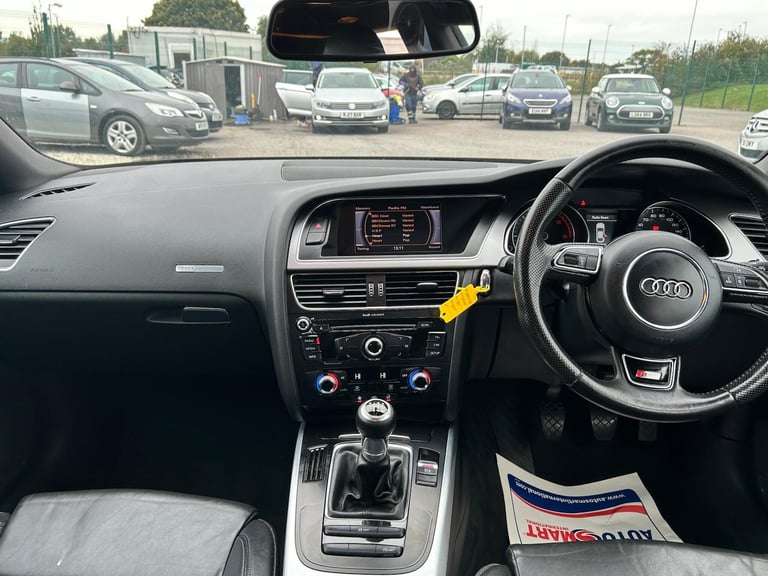 2012 Audi A5 2.0 TDI S line Sportback Euro 5 (s/s) 5dr HATCHBACK Diesel Manual