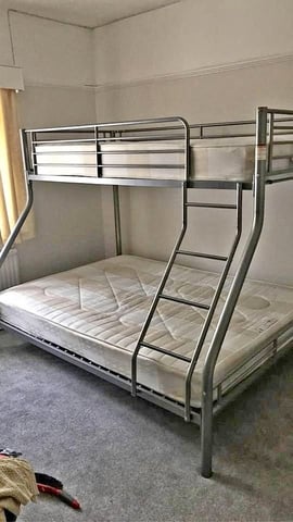 Special Offer Trio Metal Bunk || Bunk Beds || Bed For Kids
