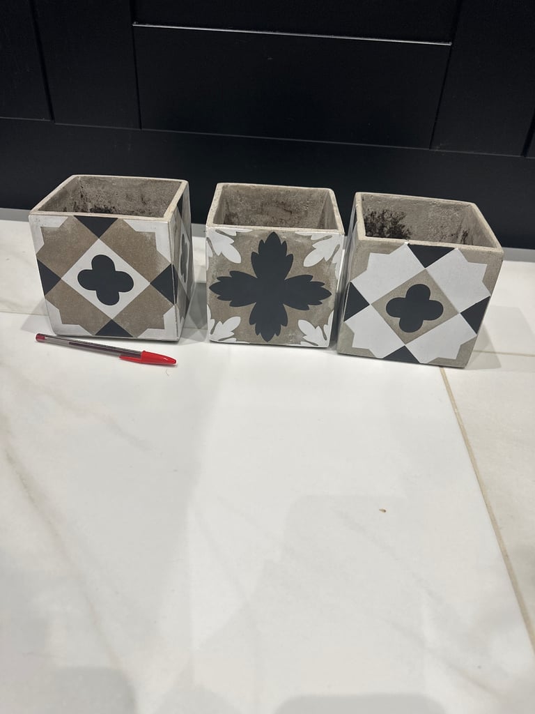 image for Set of 3 plant pots 