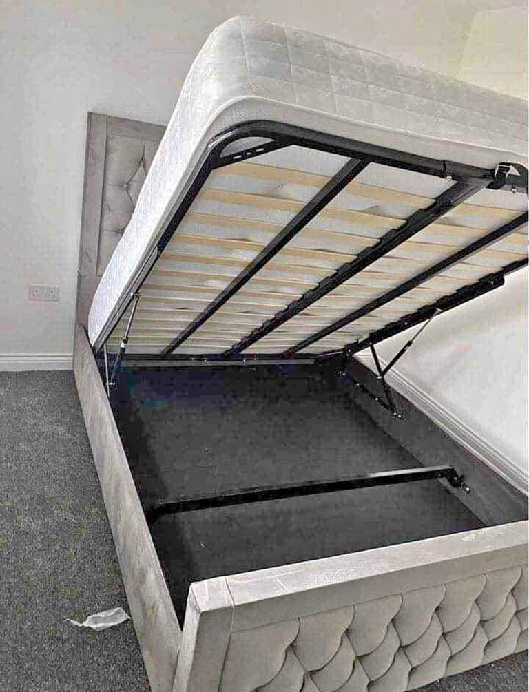 ❤ Hilton Double Bed Single Bed - Storage With Mattress 