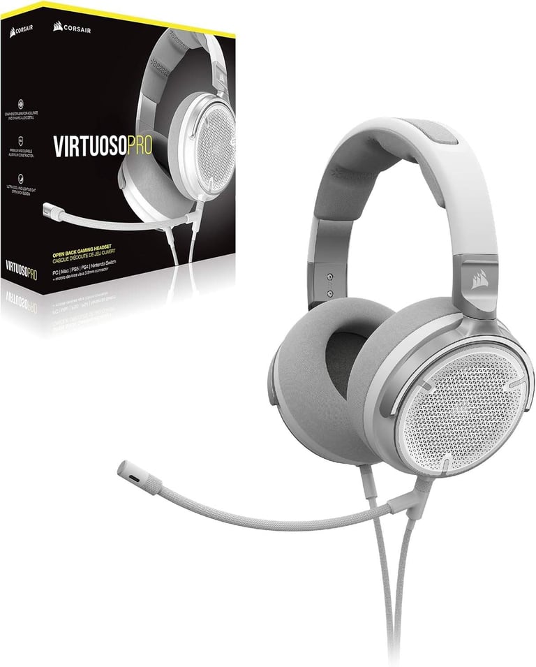 image for Corsair Virtuoso Pro Open Back Multiplatform Wired Gaming Headset