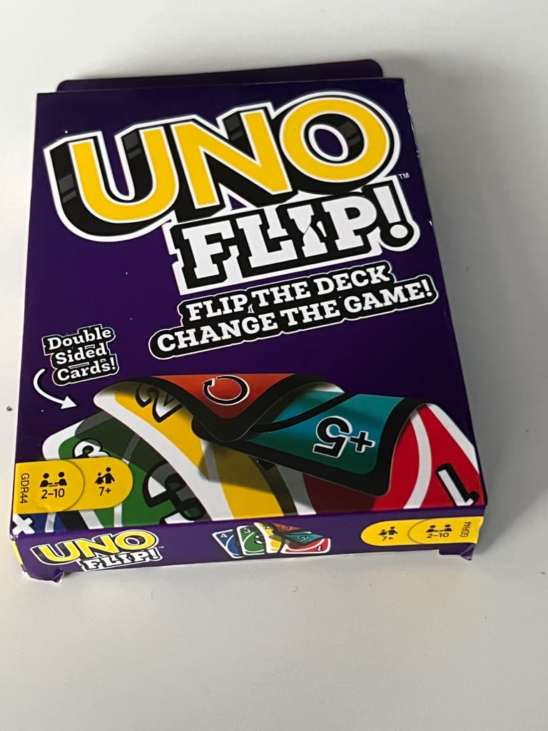 Uni card game xmas present uno filp