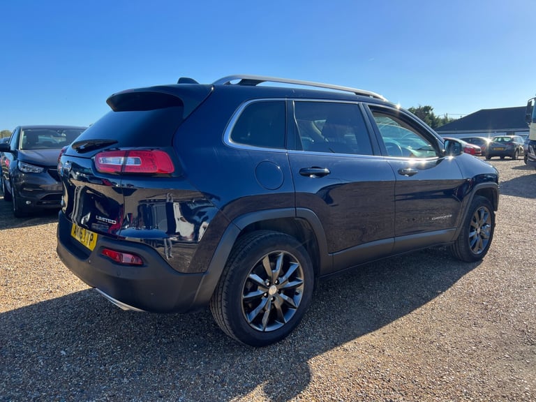 2016 JEEP CHEROKEE LIMITED 4X4 4WD AUTOMATIC SALVAGE DAMAGED REPAIR EURO 6 ULEZ