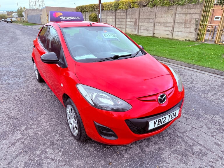 2012 12 MAZDA 2 1.3 TS 5 DOOR PETROL MANUAL £35 TAX LOW INSURANCE SMART MOTOR