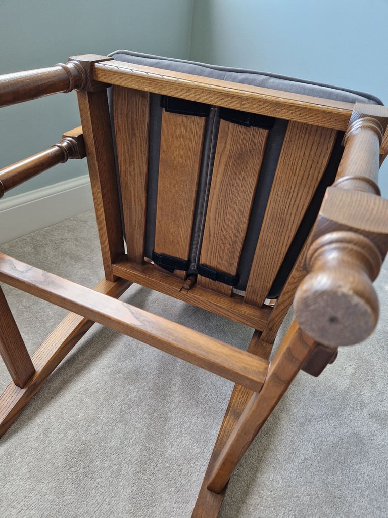 Ercol High Back Dining Chairs Reupholstered 