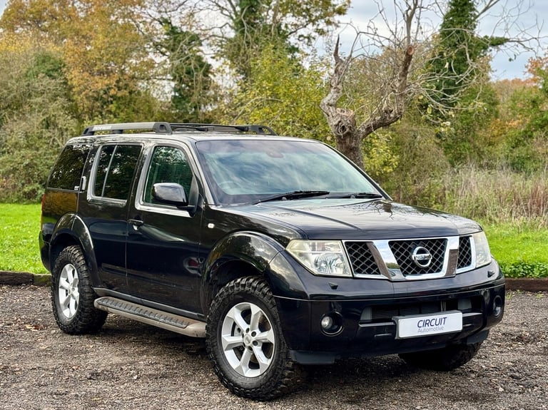 2007 Nissan Pathfinder 2.5 dCi Aventura Black Offroader 4x4 Manual Diesel 7 Seats ESTATE Diesel M...