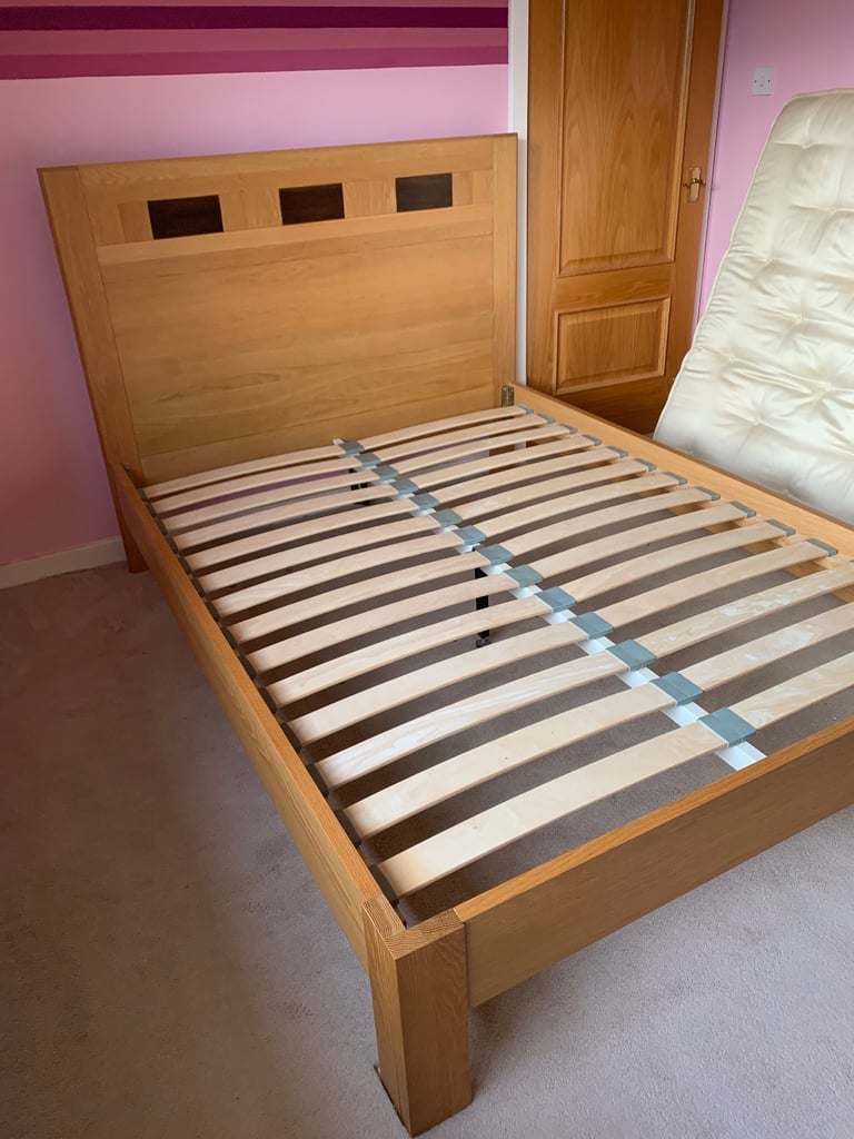 image for Solid wood double bed 