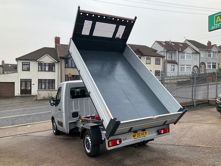 2020 VAUXHALL MOVANO 3500 L2 2.3 TURBO D 135 BHP FWD SINGLE CAB ALLOY TIPPER