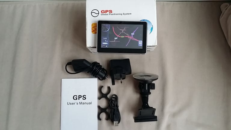 Car Satellite Navigation System with UK & European Maps
