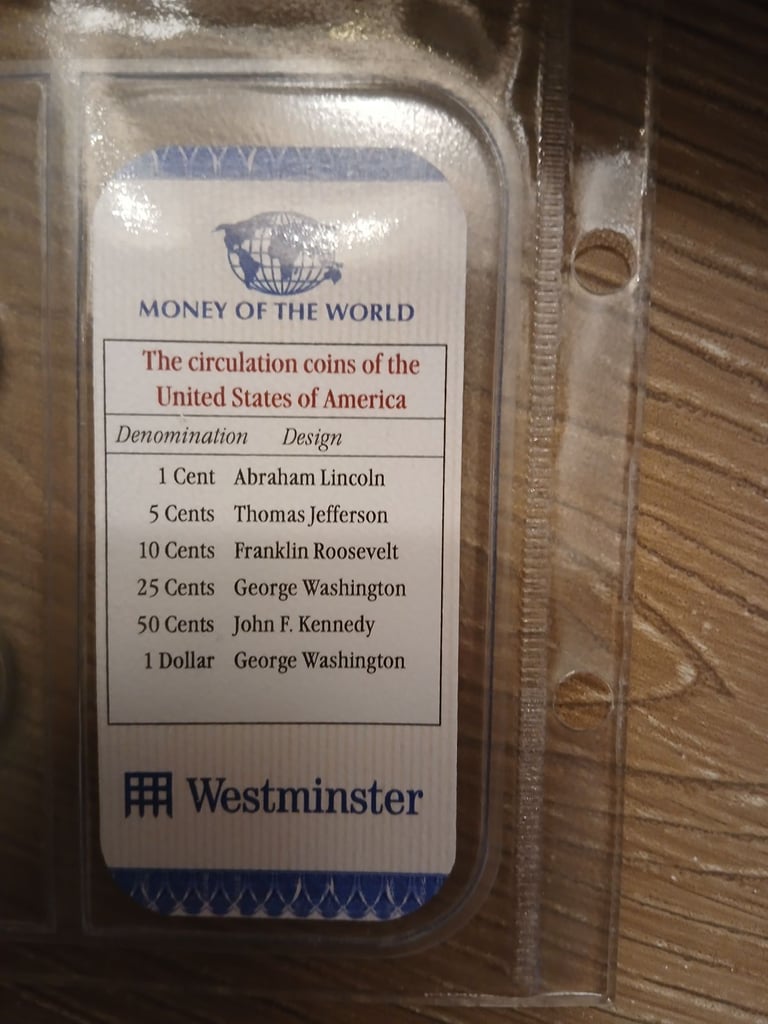 Westminster  .... money of the world coin collection 