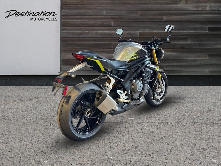 2025 Triumph Speed Triple 1200 RS PREMIUM COLOUR Petrol grey 6 Speed