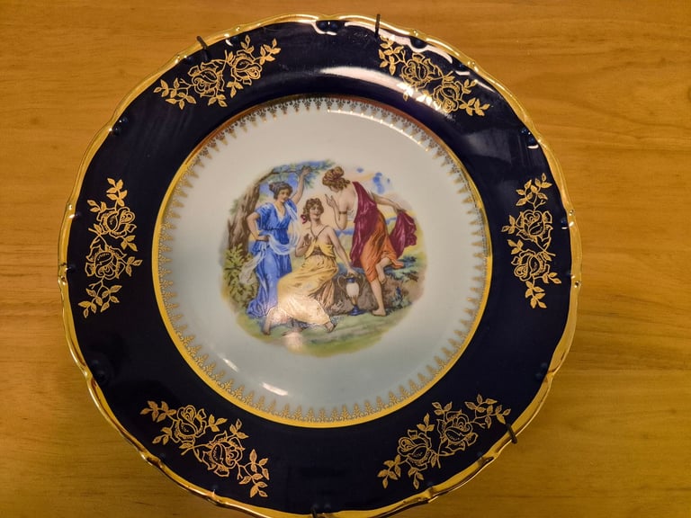 Vintage Czechoslovakian Plate