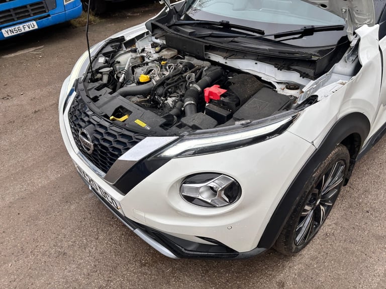 2020 NISSAN JUKE TEKNA + DIG T 1.0 PETROL WHITE  SUV DAMAGED SALVAGE 