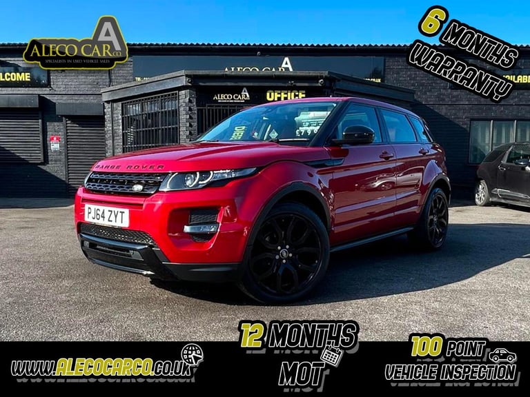 image for LAND ROVER RANGE ROVER EVOQUE 2.2 SD4 Dynamic Red Manual Diesel 2014