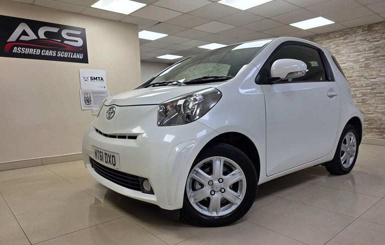 TOYOTA IQ 1.0 VVT-i 2 White Manual Petrol WARRANTY 12 MONTHS MOT