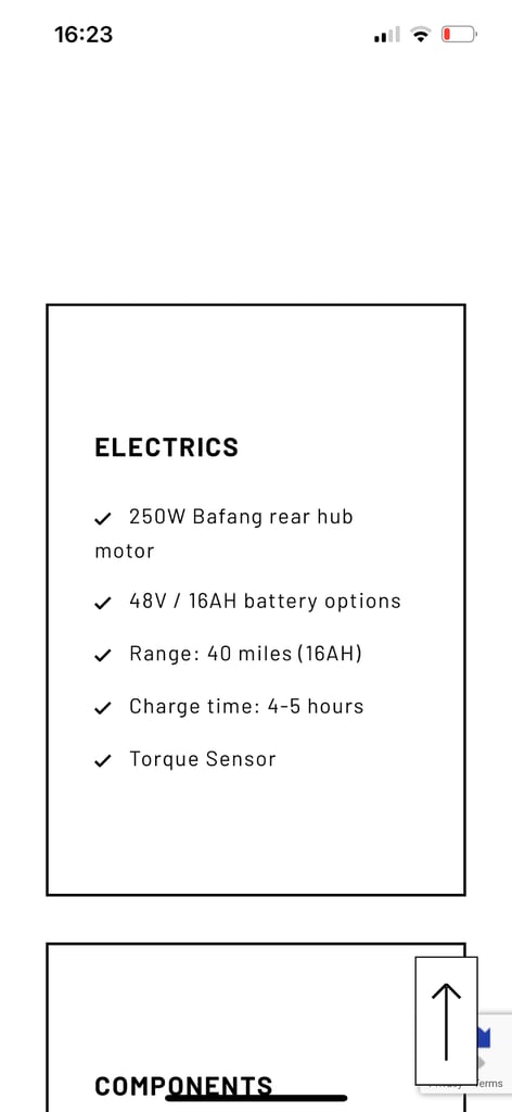 Used electric synch monkey bike 