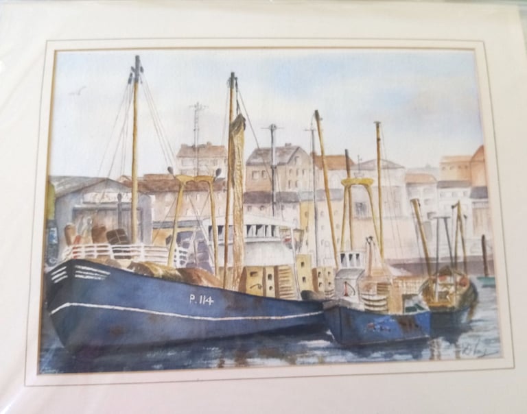 image for VARIOUS ORIGINAL SIGNED WATERCOLOUR PAINTINGS.  £50 EACH. UNFRAMED