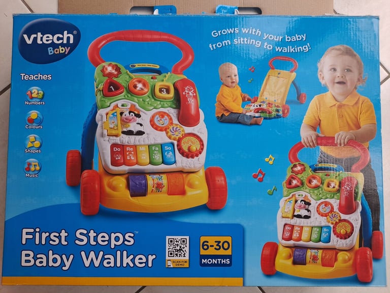 VTECH First Steps Baby Walker -excellent condition inbox