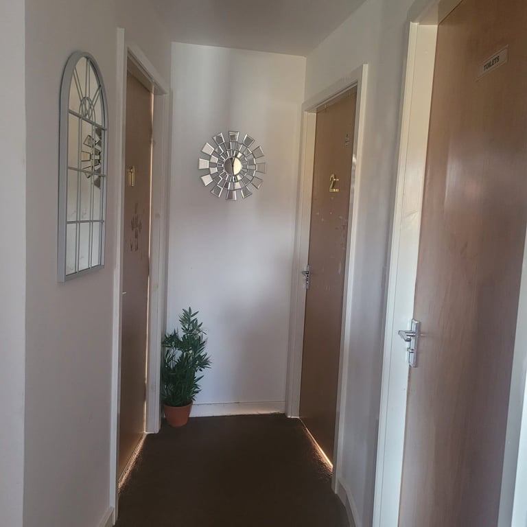 4 bedroom two new houses with a security car park 
