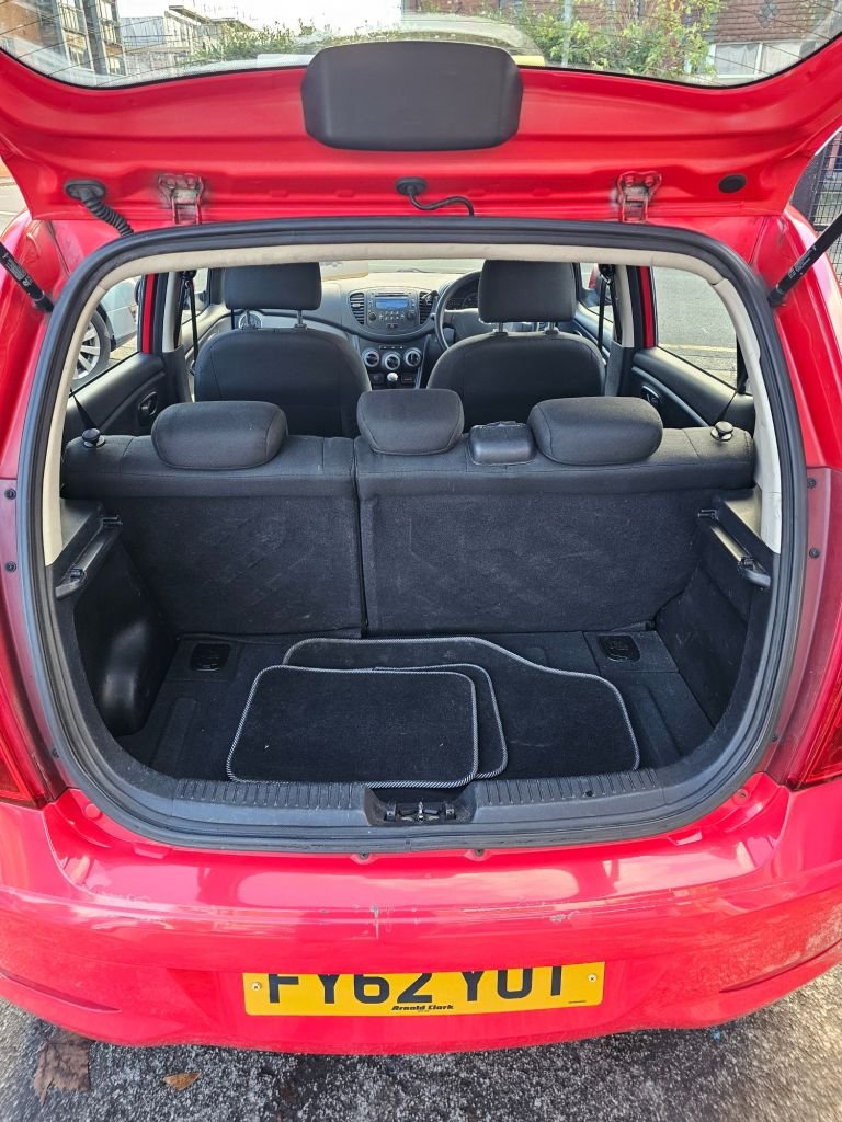 2012 Hyundai i10 1.2 Active 5dr HATCHBACK PETROL Manual