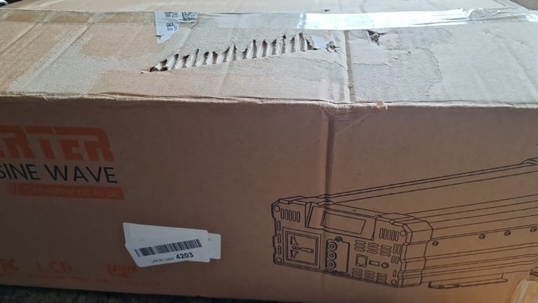 NEW BELTTT 3000W 12/24V PURE SINE WAVE INVERTER with USB Ports and AC Outlet Use RV Truck Car Home