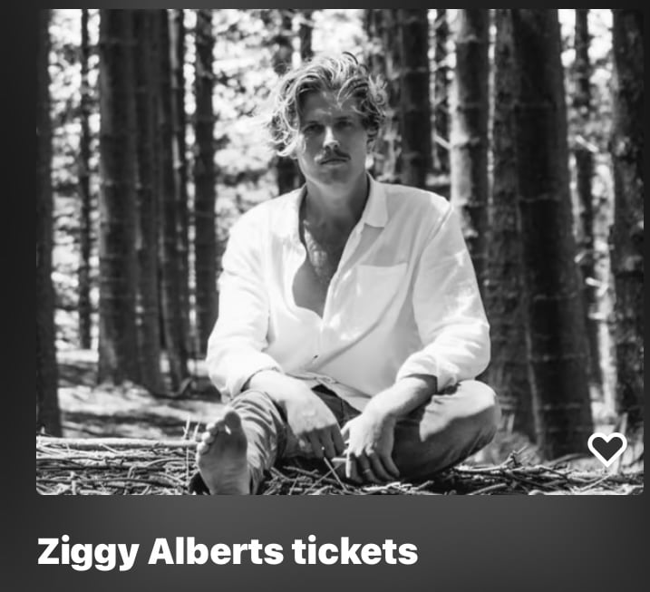 Ziggy Alberts 31st May tickets