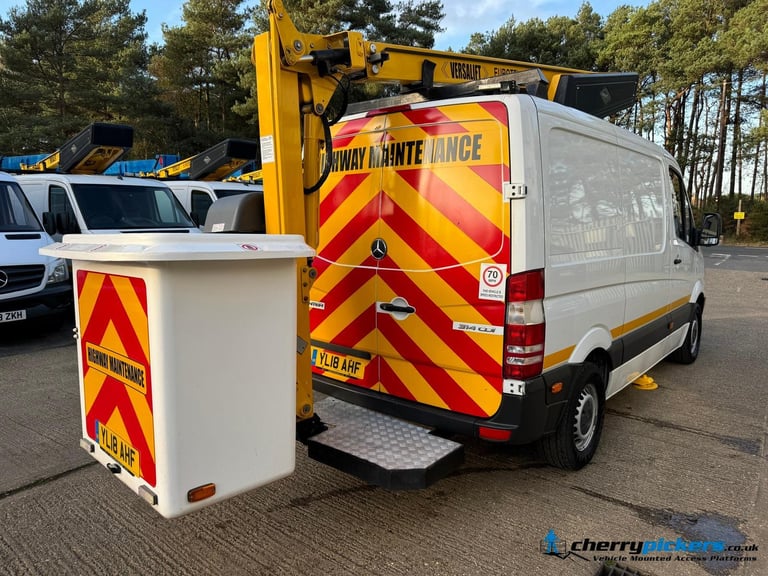 2018 Mercedes Sprinter 3.5 ton Versalift Access Platform Cherry Picker