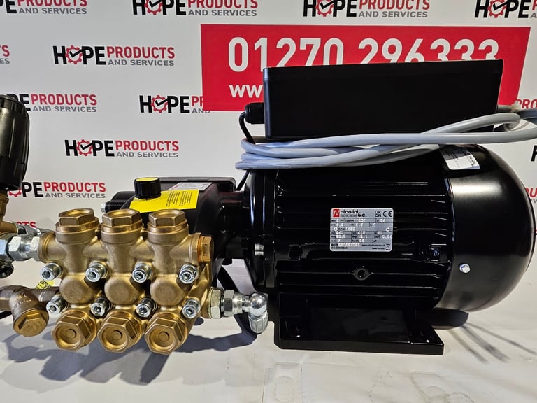 image for 18L Hawk three phase pressure washer 6.3kW