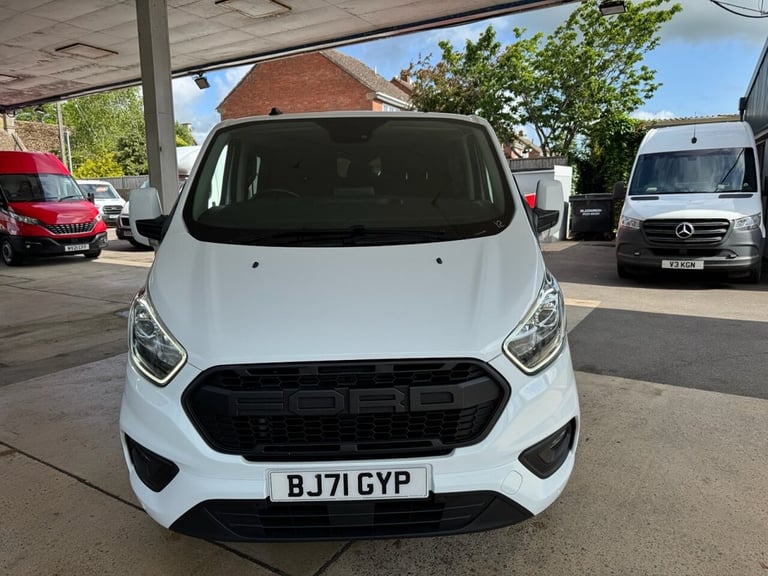 2021 71 FORD TRANSIT CUSTOM 2.0 300 ECOBLUE LIMITED CREW VAN DOUBLE CAB 5DR DIES