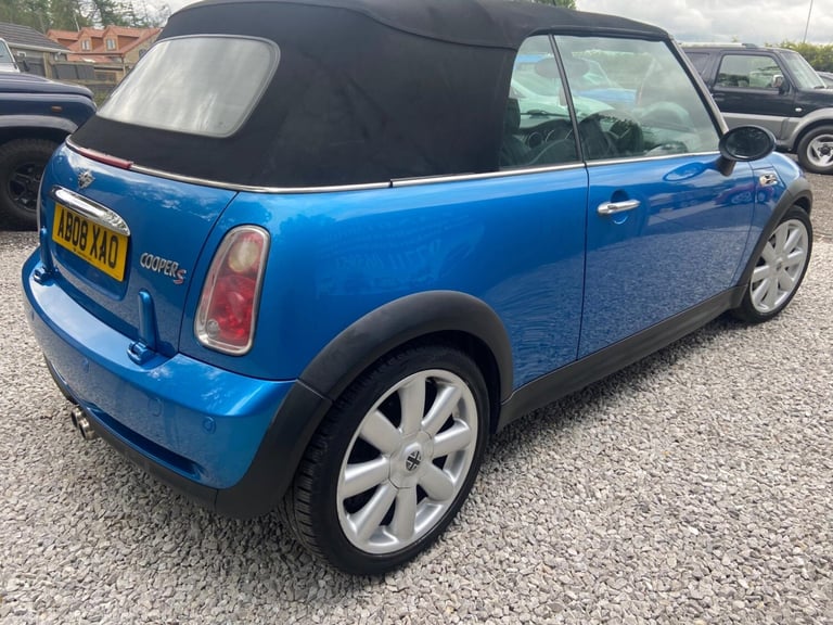 2008 MINI Convertible 1.6 Cooper S Euro 4 2dr CONVERTIBLE Petrol Manual