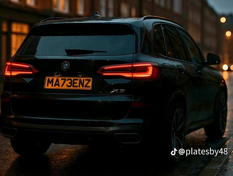 Private Reg MA73 ENZ - Perfect for MATEEN / MA TEENZ