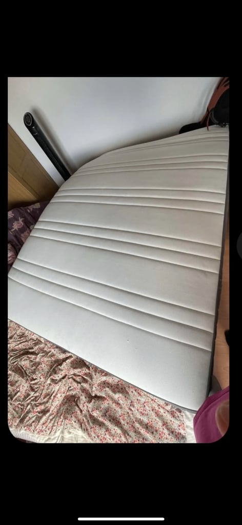 image for Ikea king memory foam mattress 