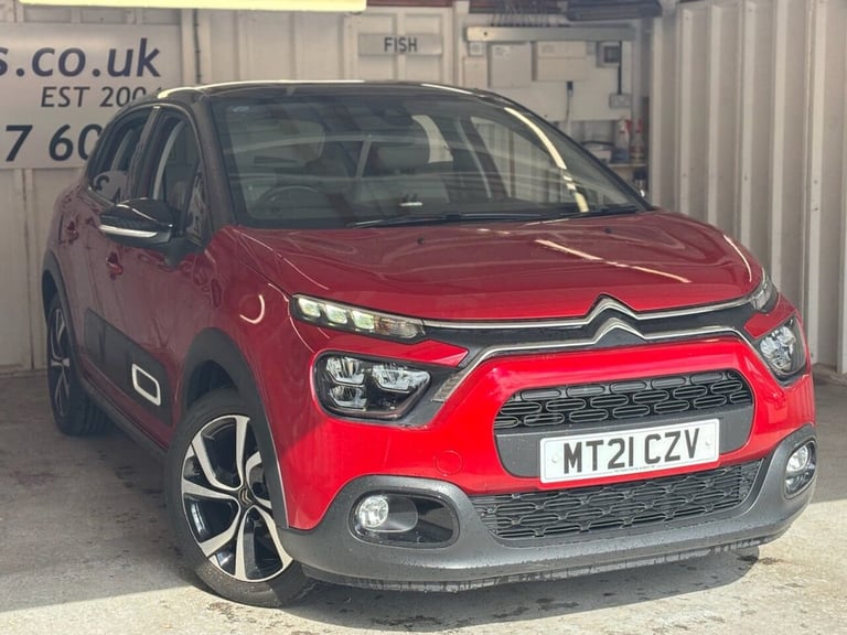 image for 2021 21 CITROEN C3 1.2 PURETECH SHINE PLUS HATCHBACK 5DR PETROL MANUAL EURO 6 (S