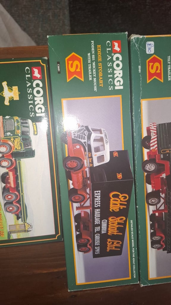 Corgi Job lot od Eddie stobart Trucks & Lorries 