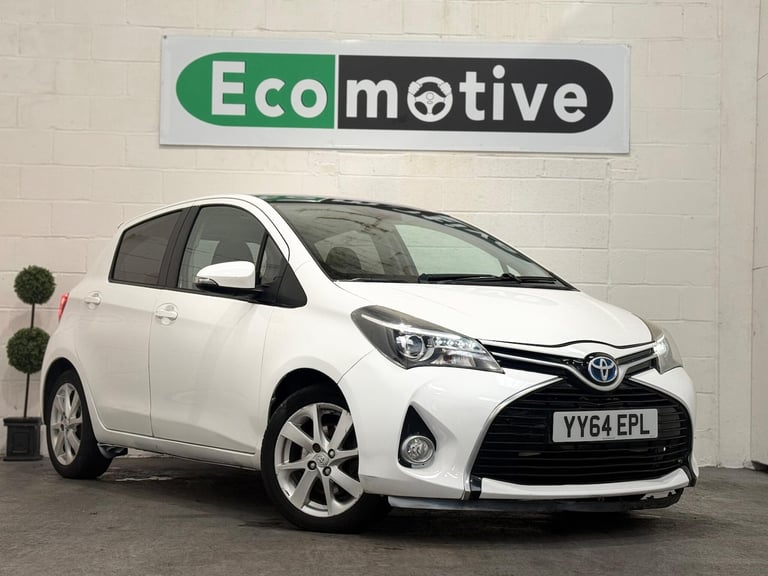 2014 Toyota Yaris 1.5 VVT-h Excel E-CVT Euro 6 5dr (15in Alloy) HATCHBACK Petrol/Electric Hybrid ...