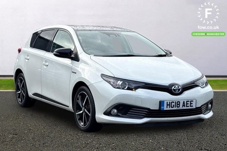 2018 Toyota Auris 1.8 Hybrid Design TSS 5dr CVT [Nav] Hatchback PETROL/ELECTRIC Automatic