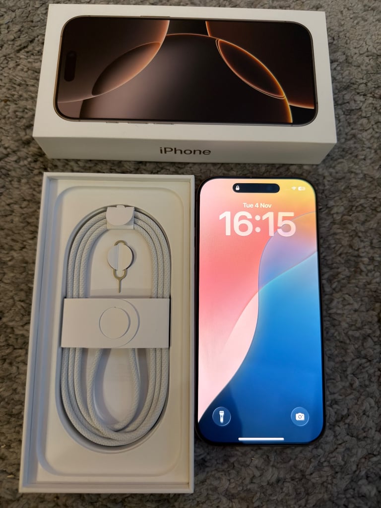 image for iPhone 16 Pro 256gb unlocked to all networks 