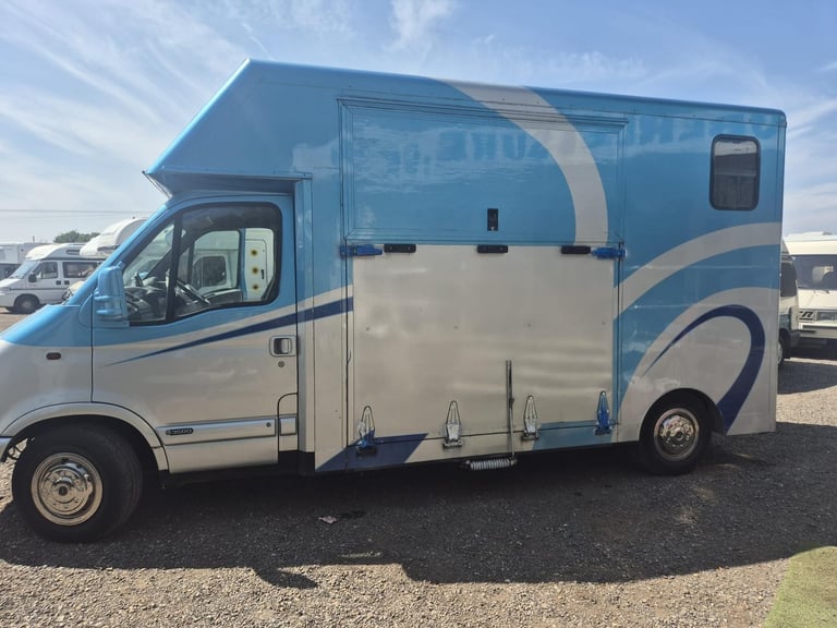 Charley Duo Vauxhall Movano Horsebox Horse Box ** NOW SOLD ** 